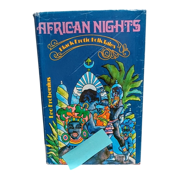 African Nights Black Erotic Folk Tales By Leo Frobenius Rare Hardcover Book HTF - Picture 1 of 8